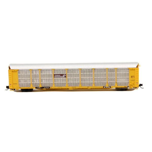 Intermountain N Scale America Model Trains Bi-Level Auto Rack Conrail "Yellow Rack"