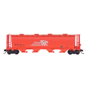 Intermountain N NSC 4550 Cylindrical Covered Hopper Round Hatch Potash Corporation of Saskatchewan