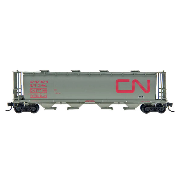 Intermountain N NSC 4550 Cylindrical Covered Hopper Round Hatch Canadian National "Wet Noodle"