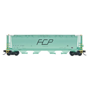 Intermountain N NSC 4550 Cylindrical Covered Hopper Trough Hatch Ferrocarril Del Pacifico