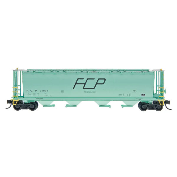 Intermountain N NSC 4550 Cylindrical Covered Hopper Trough Hatch Ferrocarril Del Pacifico