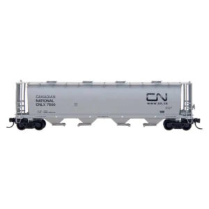 Intermountain N NSC 4550 Cylindrical Covered Hopper Round Hatch Canadian National "Web"
