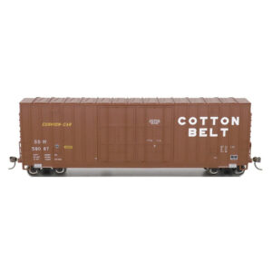 Intermountain N 50' Gunderson High Cube Double Door Box Car Cotton Belt