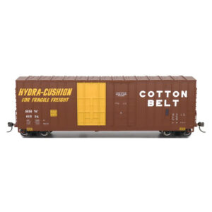 Intermountain N 50' Gunderson High Cube Double Door Box Car Cotton Belt "Hydra Cushion"