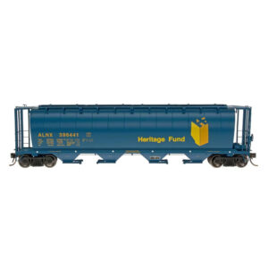 Intermountain N NSC 4550 Cylindrical Covered Hopper Trough Hatch Alberta Heritage "ALNX"
