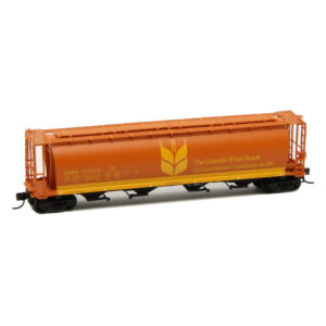 Intermountain N NSC 4550 Cylindrical Covered Hopper Trough Hatch Canadian Wheat Board "CNWX"
