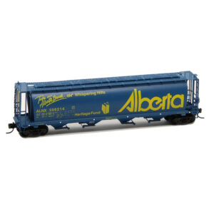 Intermountain N NSC 4550 Cylindrical Covered Hopper Trough Hatch Alberta "Take a Break, ALNX"