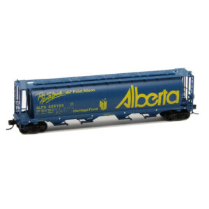 Intermountain N NSC 4550 Cylindrical Covered Hopper Trough Hatch Alberta "Take a Break, ALPX"