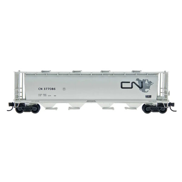 Intermountain N NSC 4550 Cylindrical Covered Hopper Round Hatch Canadian National "Continent"