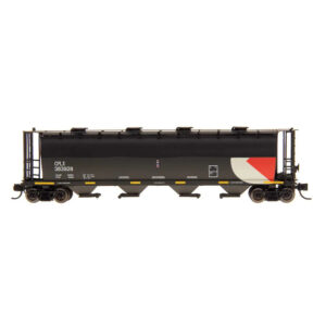 Intermountain N NSC 4550 Cylindrical Covered Hopper Round Hatch CPLX "ex CP"