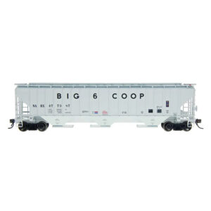 Intermountain N Pullman Standard 4750 Covered Hopper Big 6 Co-Op
