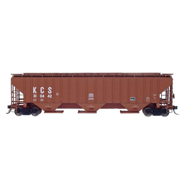 Intermountain N Pullman Standard 4750 Covered Hopper Kansas City Southern
