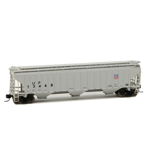 Intermountain N Pullman Standard 4750 Covered Hopper Union Pacific "3rd Panel Shield"