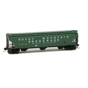 Intermountain N Pullman Standard 4750 Covered Hopper Rocky Mountain Brokerage "Greeley, Colorado"