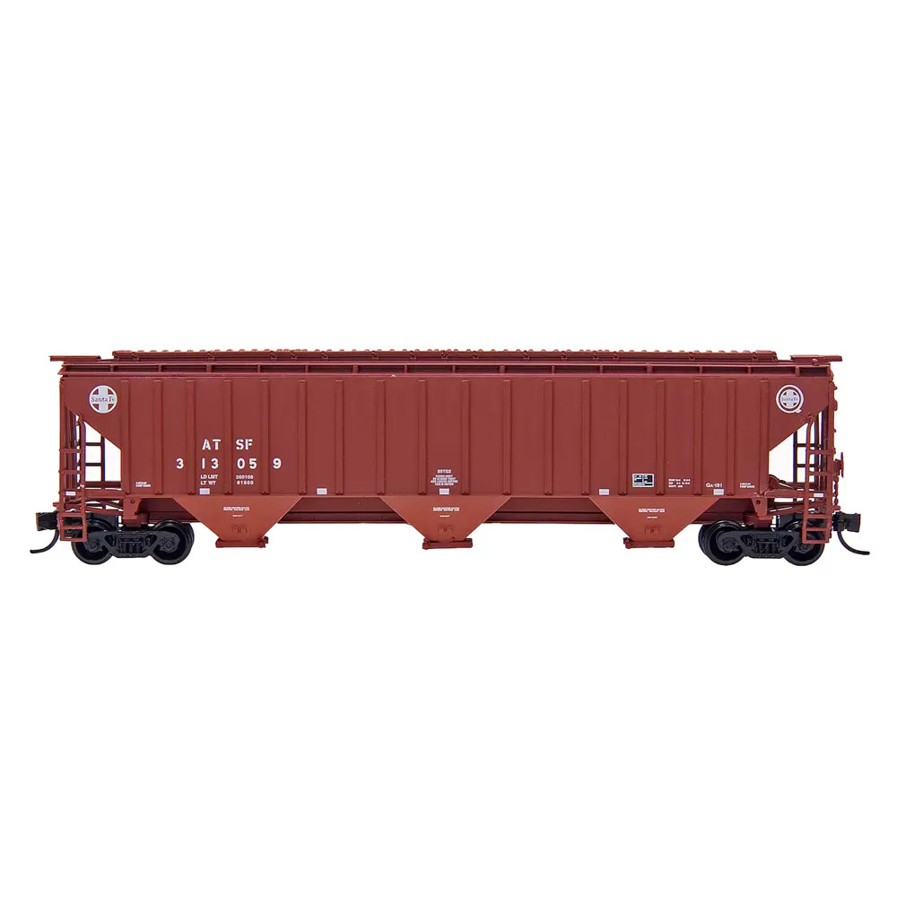 Intermountain N Pullman Standard 4750 Covered Hopper Santa Fe "Quality Logo"