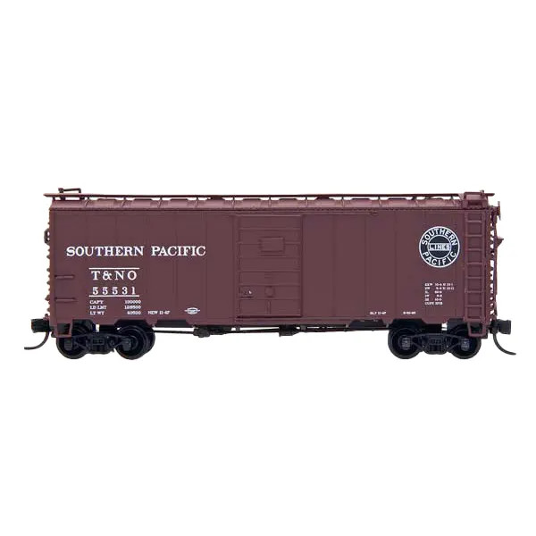 Intermountain N 40' 12 Panel Box Car Southern Pacific "T&NO"