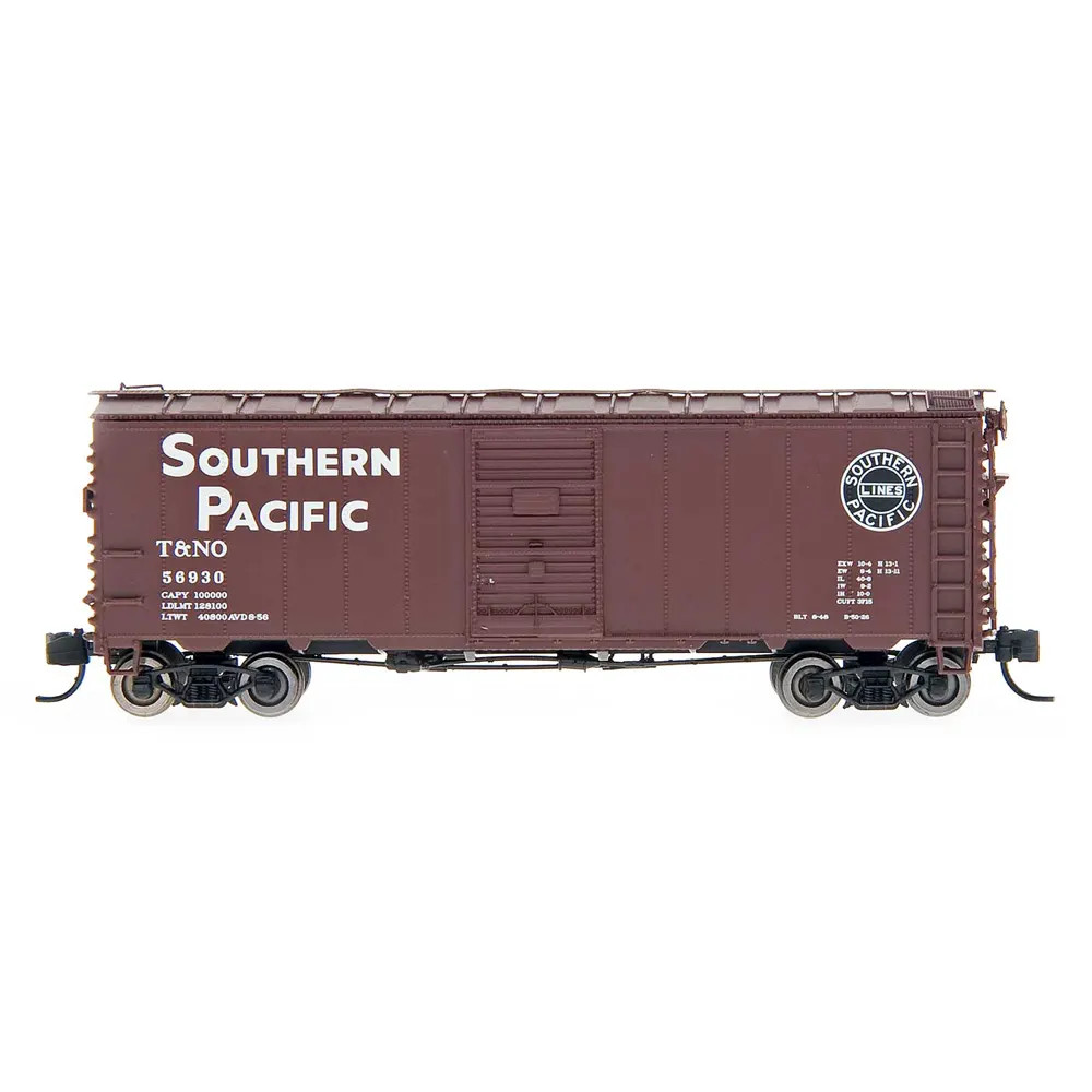 Intermountain N 40' 12 Panel Box Car Southern Pacific "T&NO, Sans Serif"