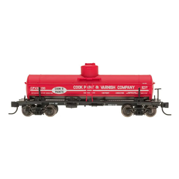Intermountain N 8,000 Gallon Riveted Tank Car Cook's Paints