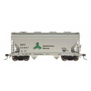 Intermountain N ACF 2970 2 Bay Covered Hopper Saskatchewan Minerals