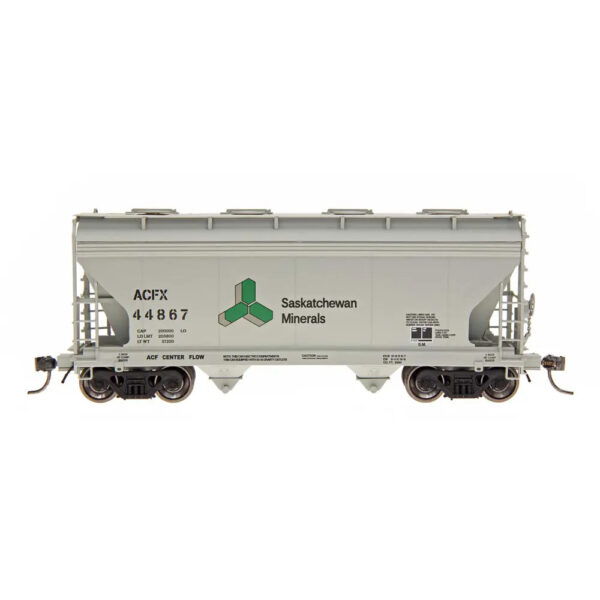 Intermountain N ACF 2970 2 Bay Covered Hopper Saskatchewan Minerals