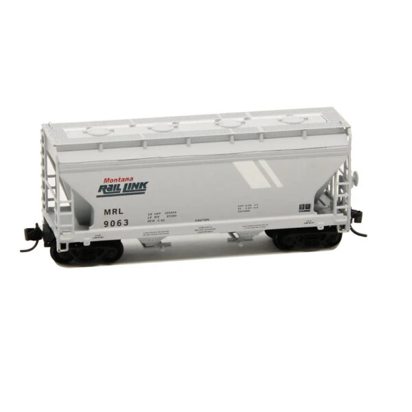 Intermountain N ACF 2970 2 Bay Covered Hopper Montana Rail Link