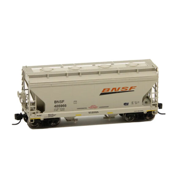 Intermountain N ACF 2970 2 Bay Covered Hopper BNSF "Wedge"