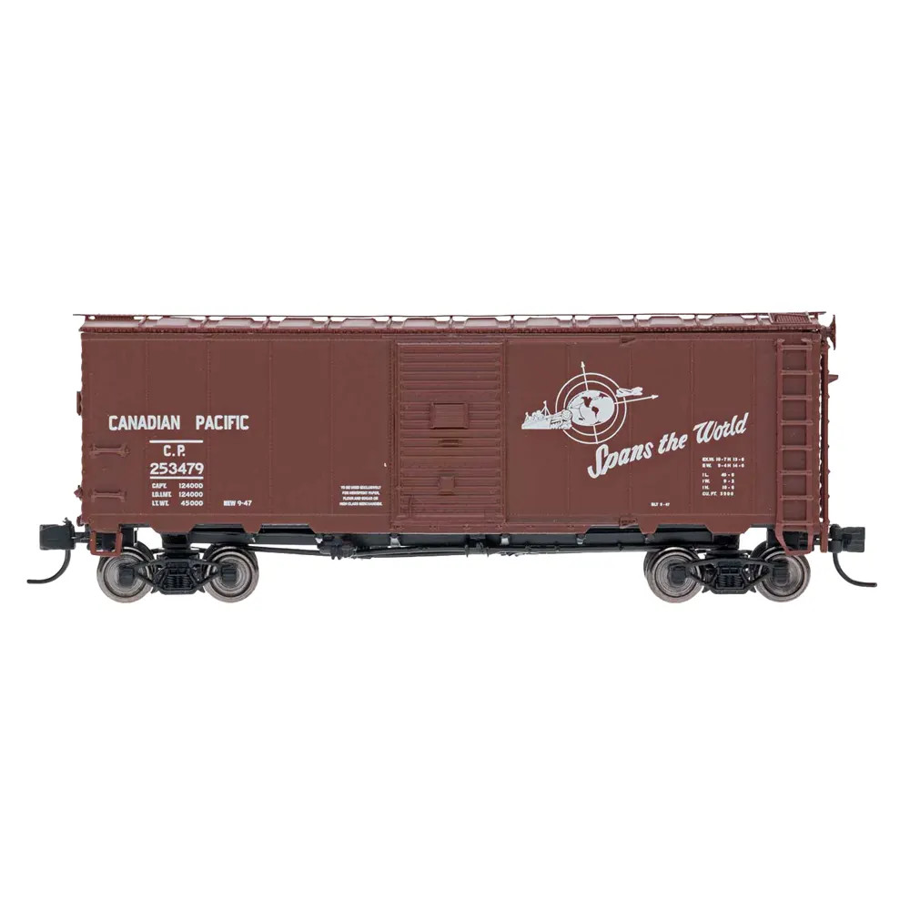 Intermountain N 40' 1937 Modified AAR Box Car Canadian Pacific "Spans the World"