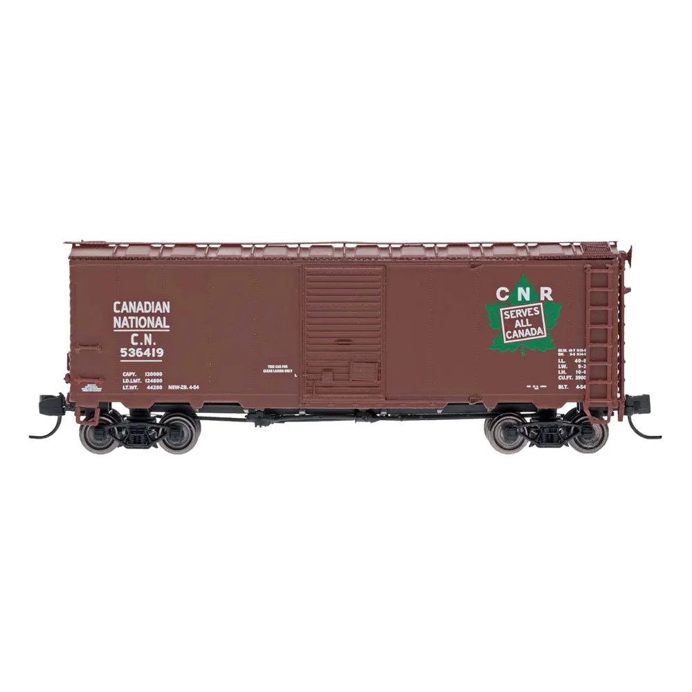 Intermountain N 40' 1937 Modified AAR Box Car Canadian National "Maple Leaf"