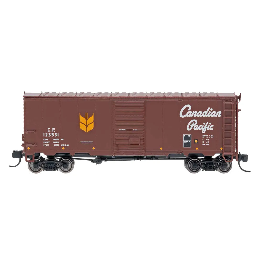 Intermountain N 40' 1937 Modified AAR Box Car Canadian Pacific "Script, Grain Logo"