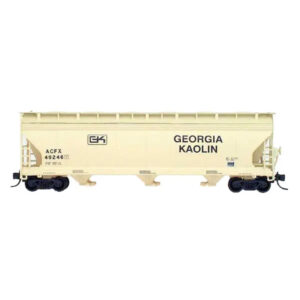 Intermountain N ACF 4650 Covered Hopper Georgia Kaolin