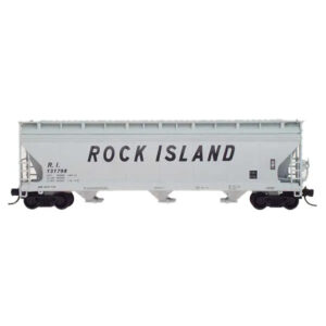 Intermountain N ACF 4650 Covered Hopper Rock Island