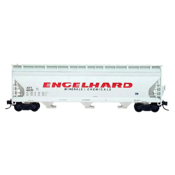 Intermountain N ACF 4650 Covered Hopper Engelhard "Red Logo"
