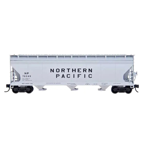 Intermountain N ACF 4650 Covered Hopper Northern Pacific