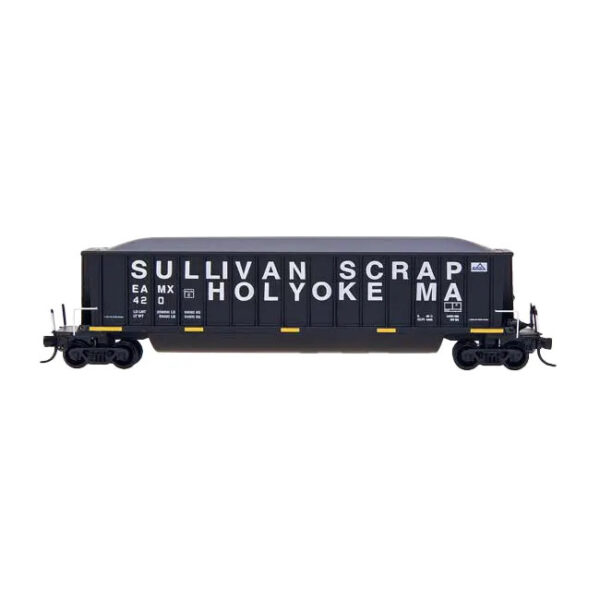 Intermountain N Bathtub Coal Gondola Sullivan Scrap "Holyoke, Massachusettts"