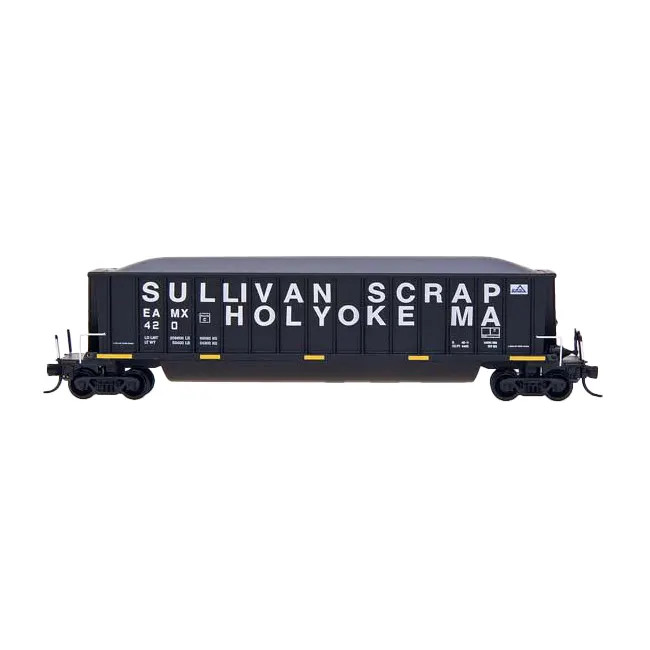 Intermountain N Bathtub Coal Gondola Sullivan Scrap "Holyoke, Massachusettts"