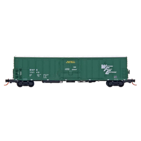 Intermountain N 57' Mechanical Reefer Burlington Northern "Western Fruit Express, Green"