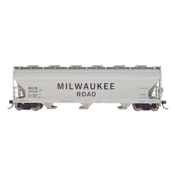 Intermountain N ACF 4650 Covered Hopper Milwaukee Road "Gray"