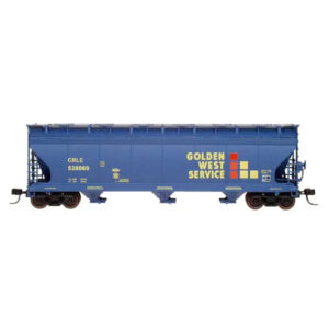 Intermountain N ACF 4650 Covered Hopper Golden West Service "CRLE"