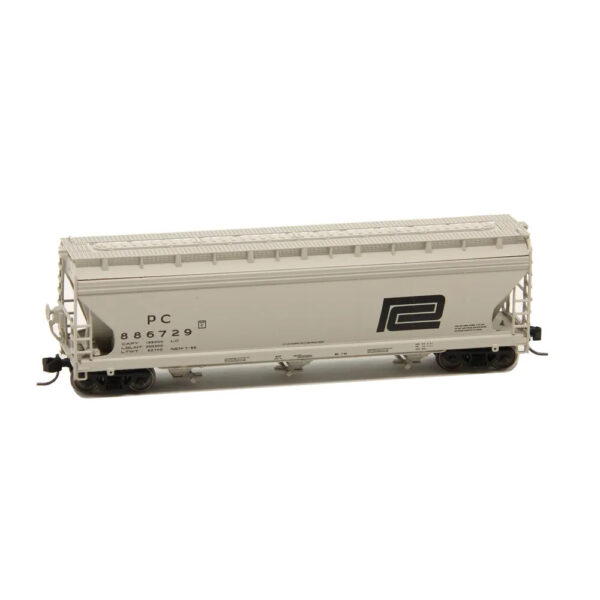 Intermountain N ACF 4650 Covered Hopper Penn Central "Gray"