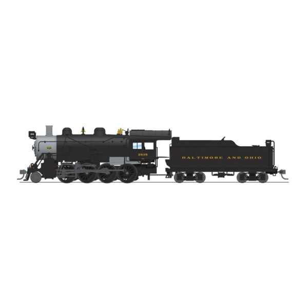 Broadway Limited Paragon 4 HO 2-8-0 Baltimore & Ohio w/ DCC, Sound, & Smoke