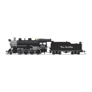 Broadway Limited Paragon 4 HO 2-8-0 Denver & Rio Grande w/ DCC, Sound, & Smoke