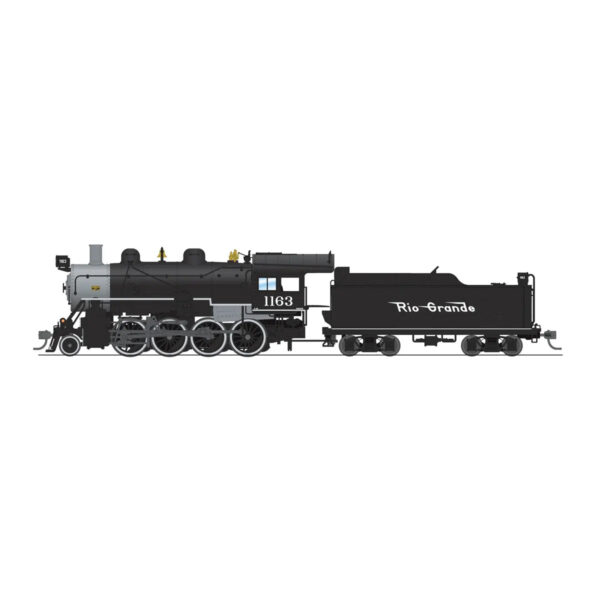 Broadway Limited Paragon 4 HO 2-8-0 Denver & Rio Grande w/ DCC, Sound, & Smoke