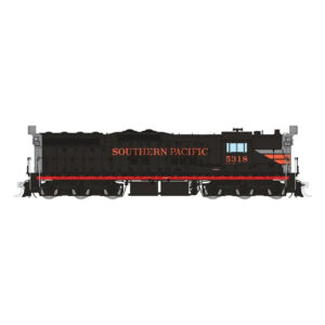 Rapido HO SD7 Southern Pacific "Black Widow, Orange Lettering" w/ DCC & Sound