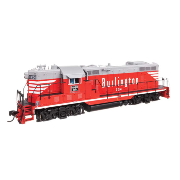 Walthers Proto HO GP7 Chicago Burlington & Quincy "Chinese Red" w/ Speaker