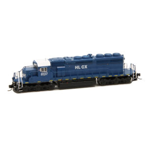 Intermountain N SD40-2 Helm Leasing "HLCX"