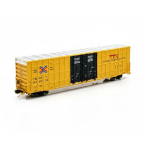 Aurora Miniatures N 60' Greenbrier 7550 Box Car Trailer Train "TBOX"