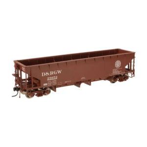 Atlas HO 70 Ton Hart Ballast Car Denver & Rio Grande 3 Pack