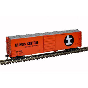 Atlas HO 50' Postwar Box Car Illinois Central