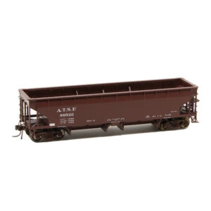 Atlas HO 70 Ton Hart Ballast Car Santa Fe "Mineral Brown Repaint" 3 Pack