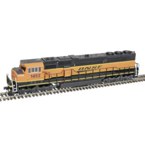 Atlas N SD60M 2 Window BNSF "Wedge" w/ Ditch Lights, DCC & Sound